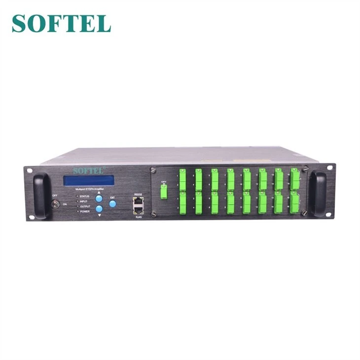 2 Years Warranty 1550nm EDFA WDM 8 Port 16 Port 22 Dbm For FTTH Network