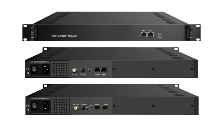 16 u 1 IP u ISDB-T modulator